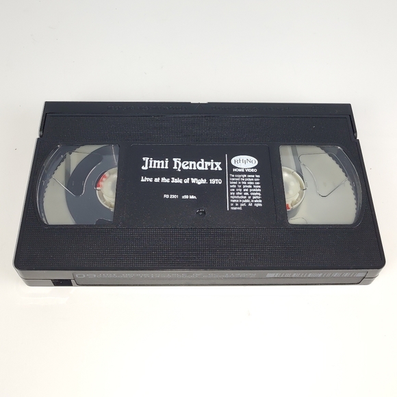 Jimi Hendrix: Live at the Isle of Wight 1970 VHS Retro Vintage Electronics 70's - Picture 3 of 6